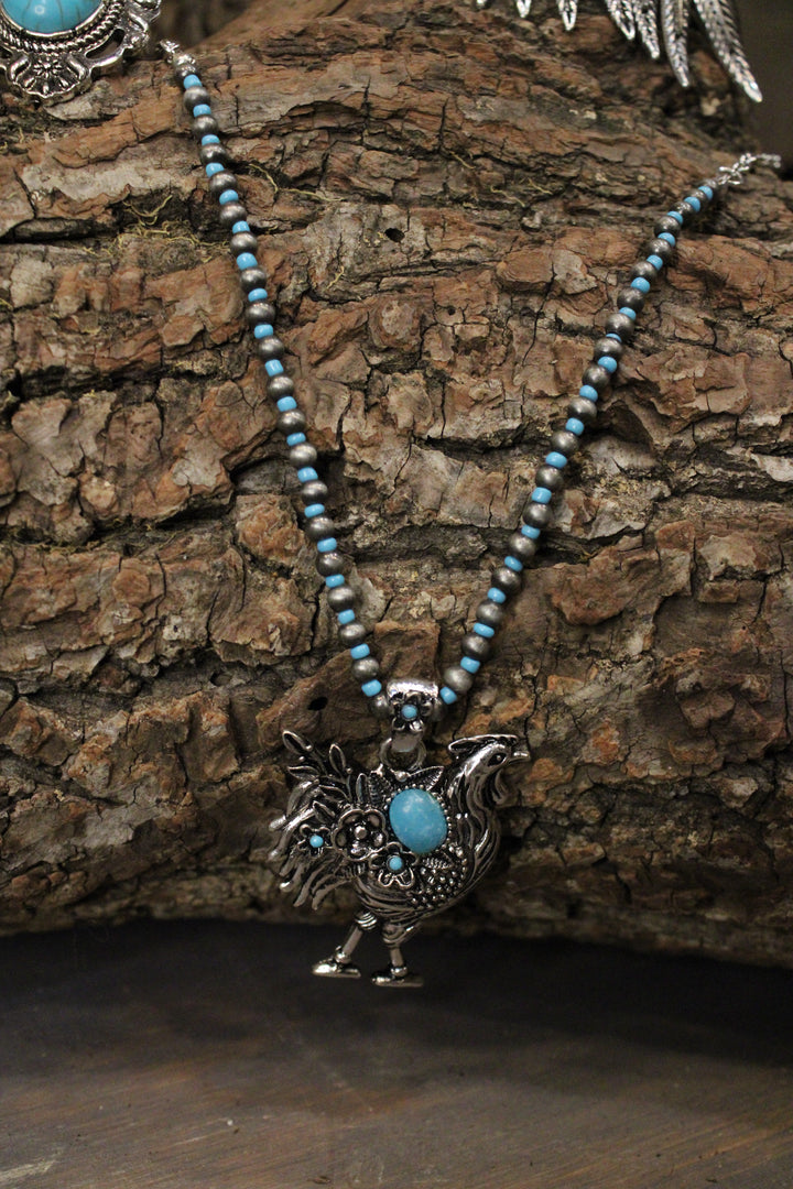 Happy Rooster Necklace