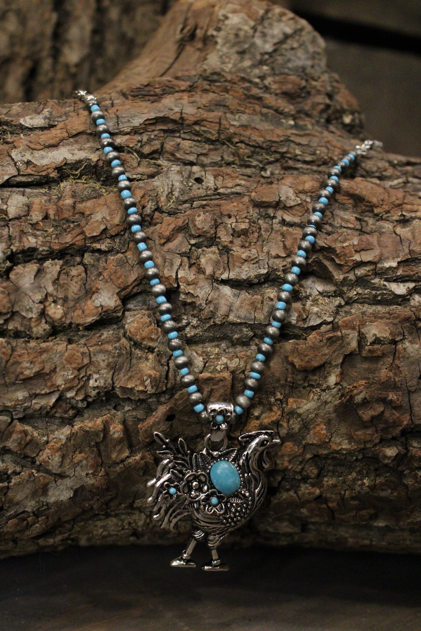 Happy Rooster Necklace