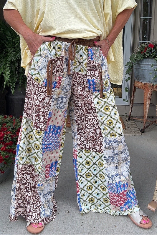 Countryside Patchwork Pants