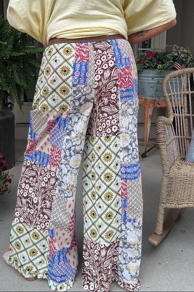 Countryside Patchwork Pants