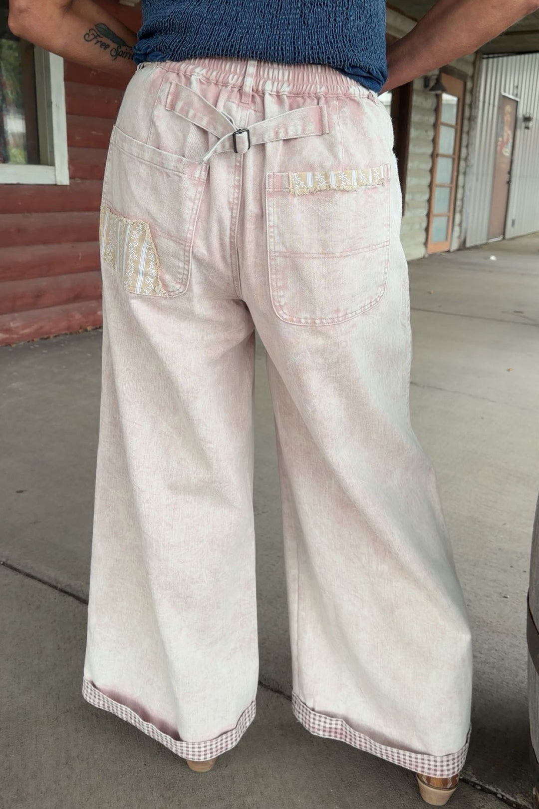 Painted Petal Pink Jeans