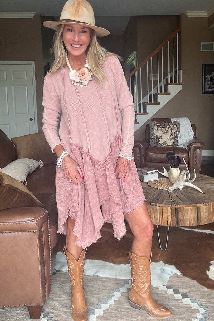 San Pedro Sugar Rose Tunic