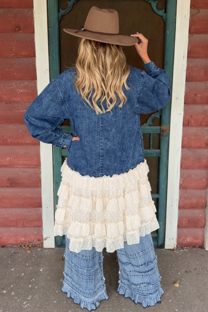 Country Charm Denim Dress