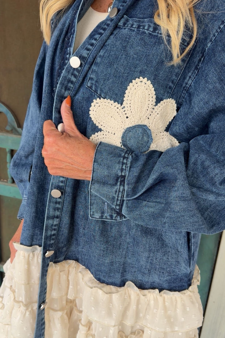 Country Charm Denim Dress