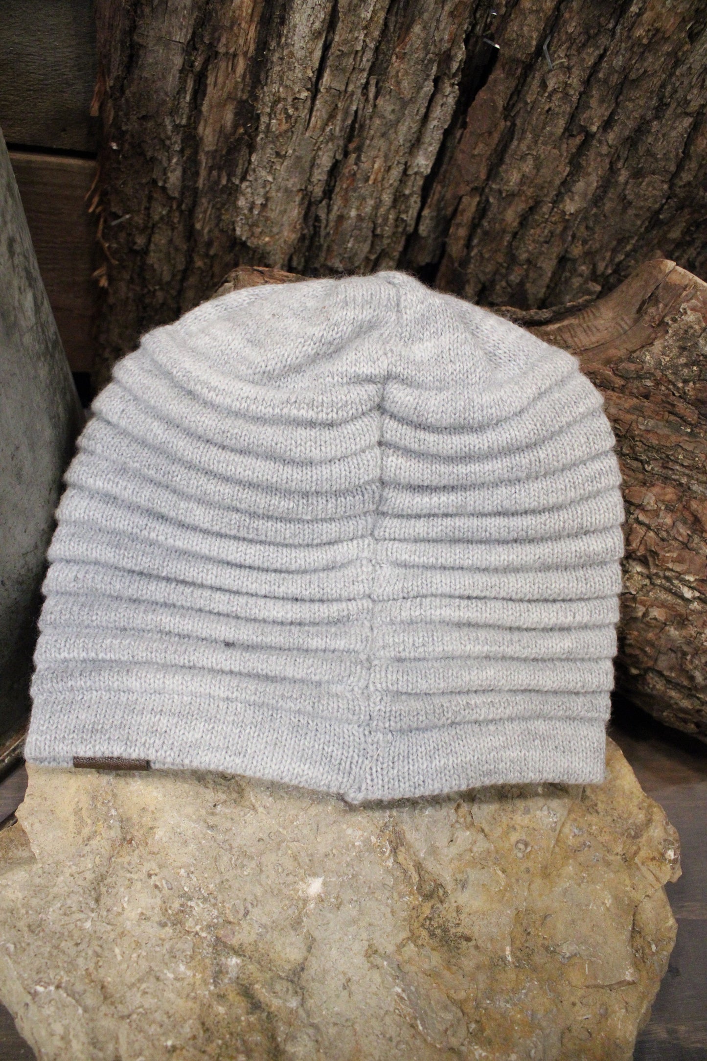 Alpaca Grey Beanie