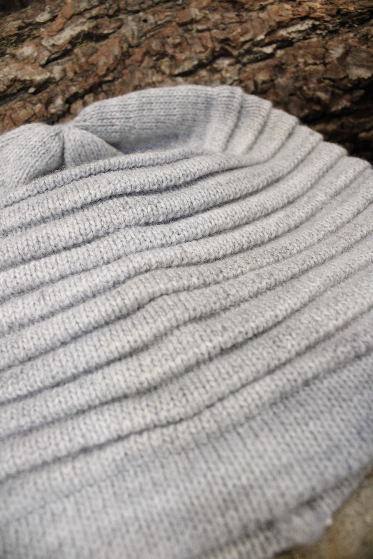 Alpaca Grey Beanie
