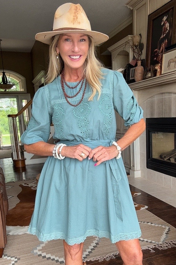 Talullah Teal Dress