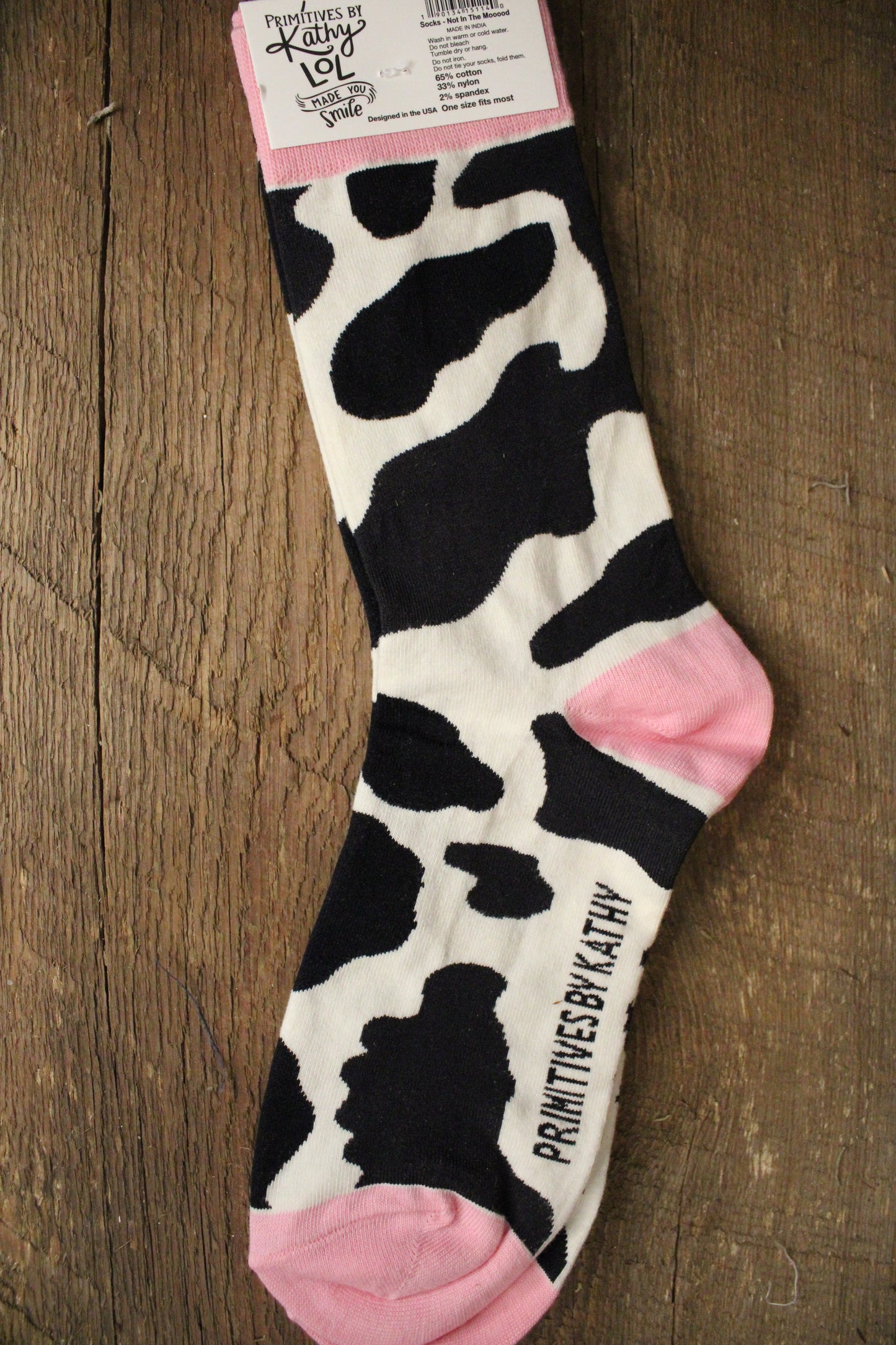 Not In The Mooood Socks