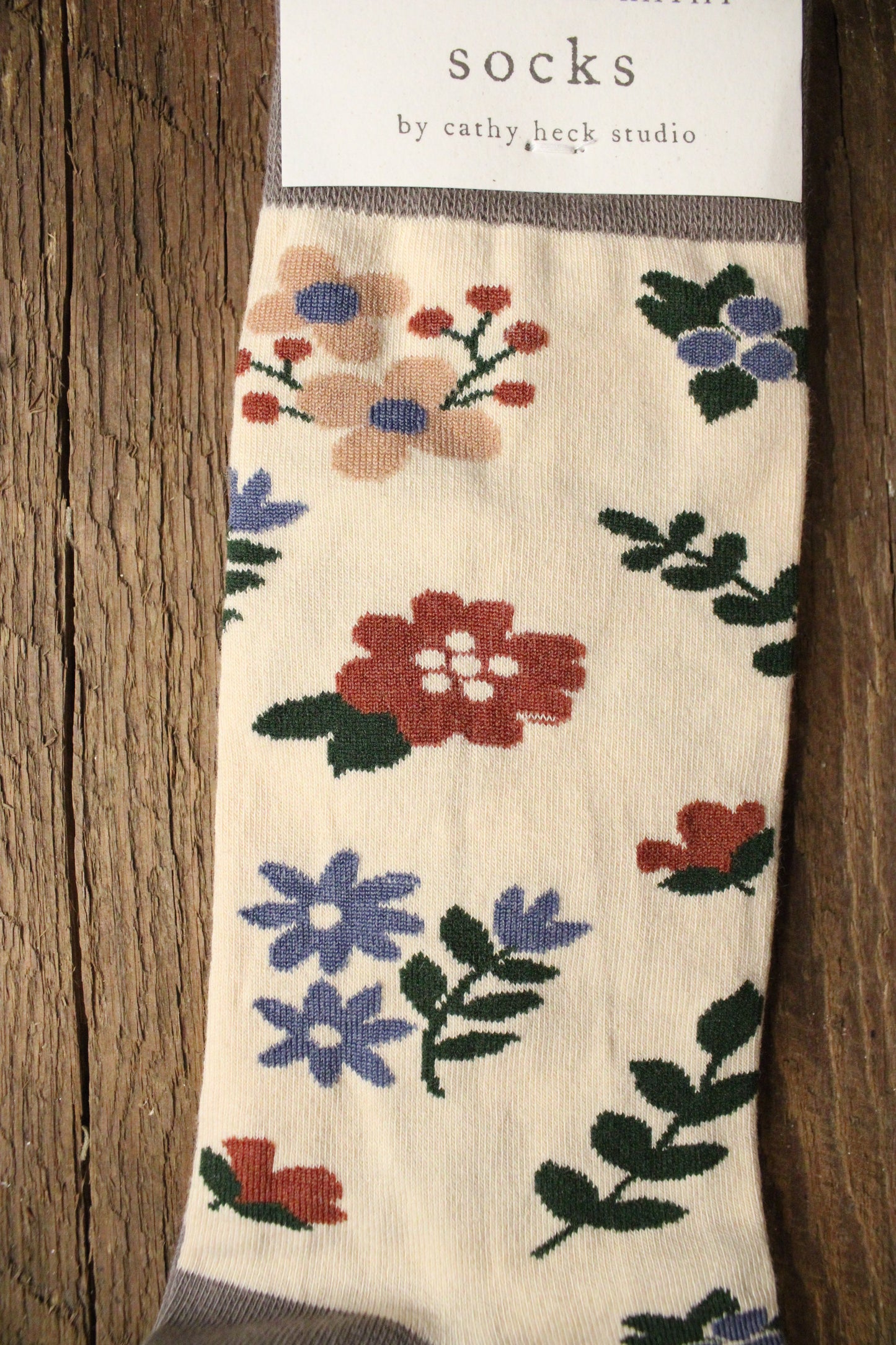 Floral Toss Socks