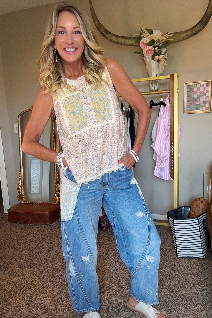 Honey Blossom Lace Top