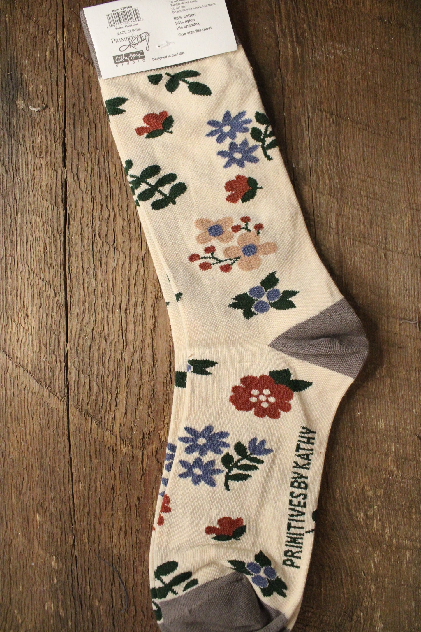 Floral Toss Socks