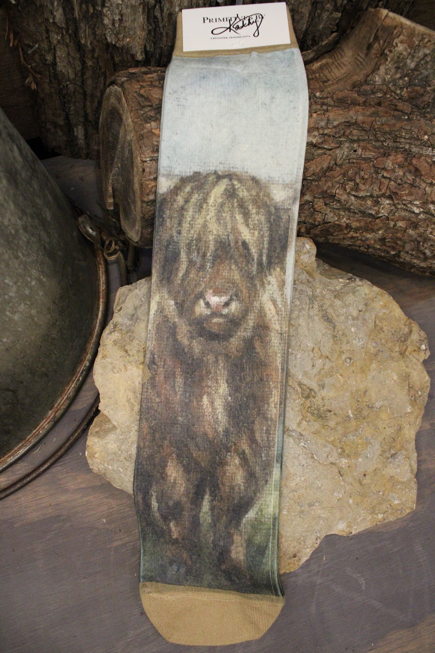 Buttery Soft Highland Cow Socks