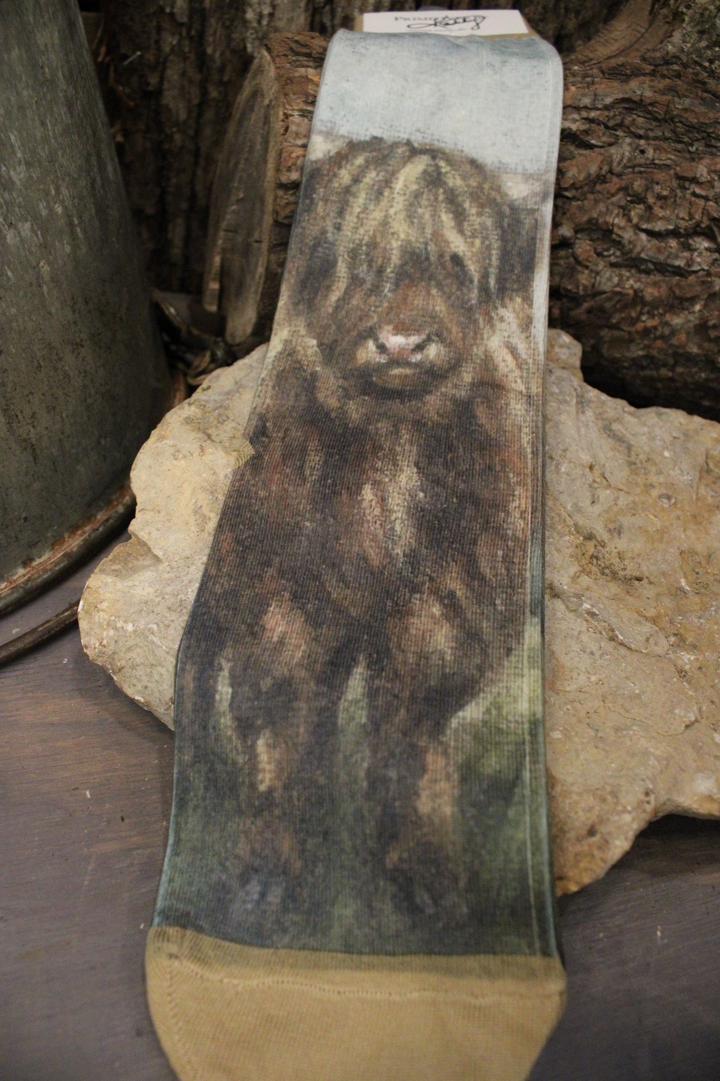 Buttery Soft Highland Cow Socks