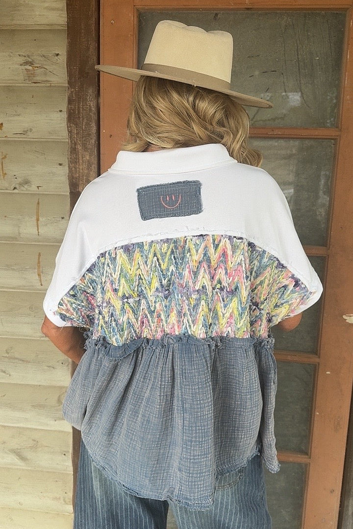 Confetti Canyon Casual Top