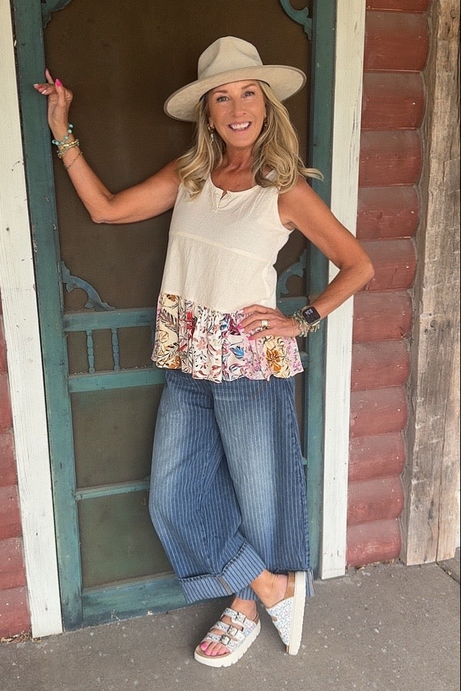 Breezy Wildflower Tank