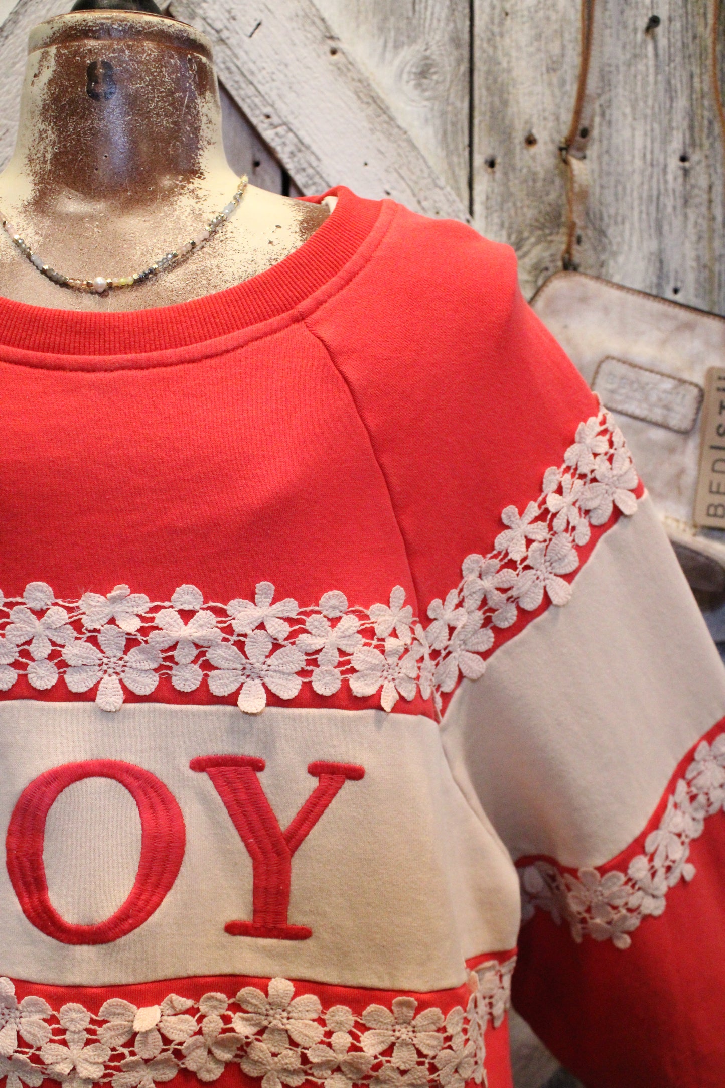 Joy Blooms Cotton Sweatshirt