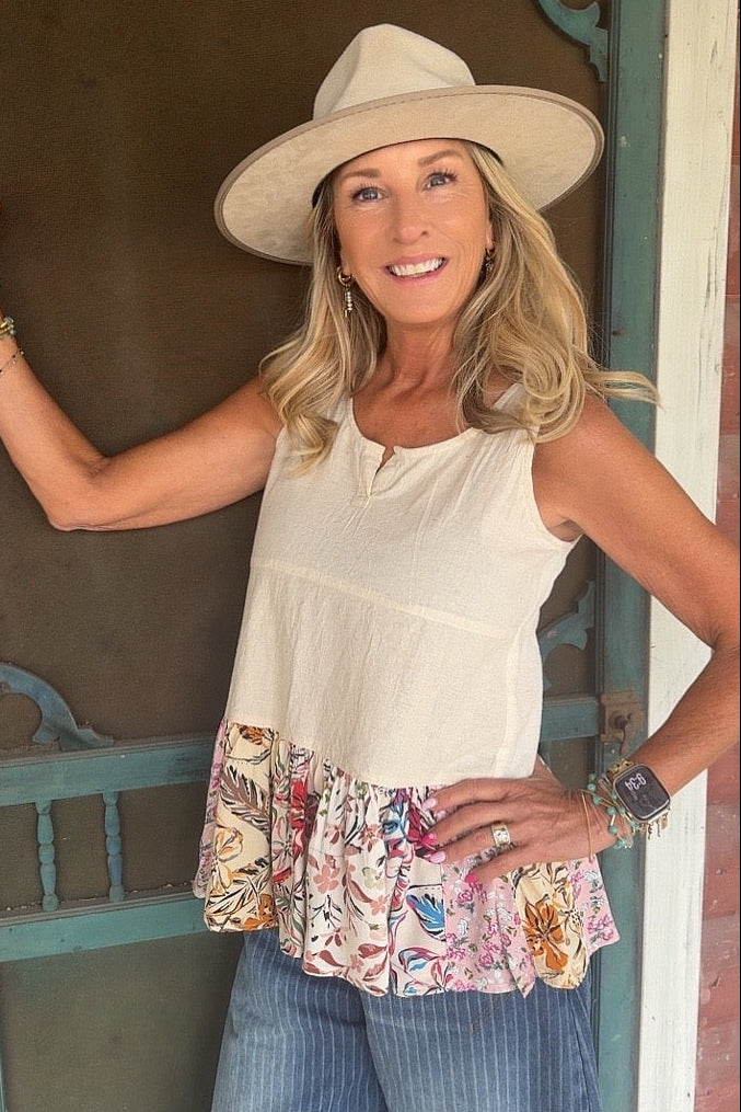 Breezy Wildflower Tank