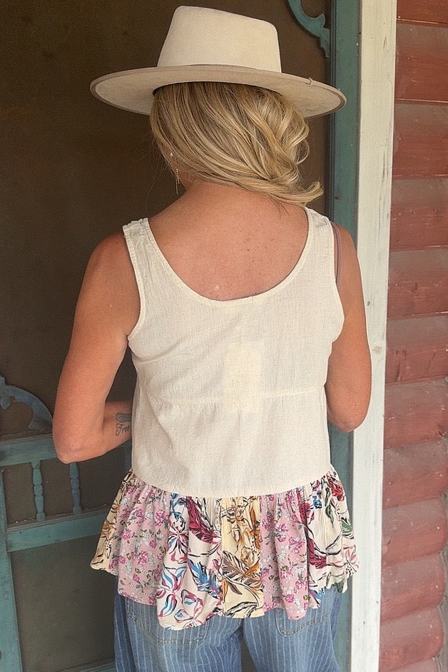 Breezy Wildflower Tank