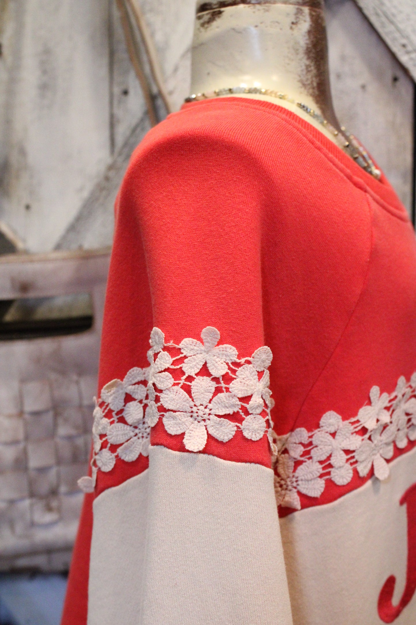 Joy Blooms Cotton Sweatshirt