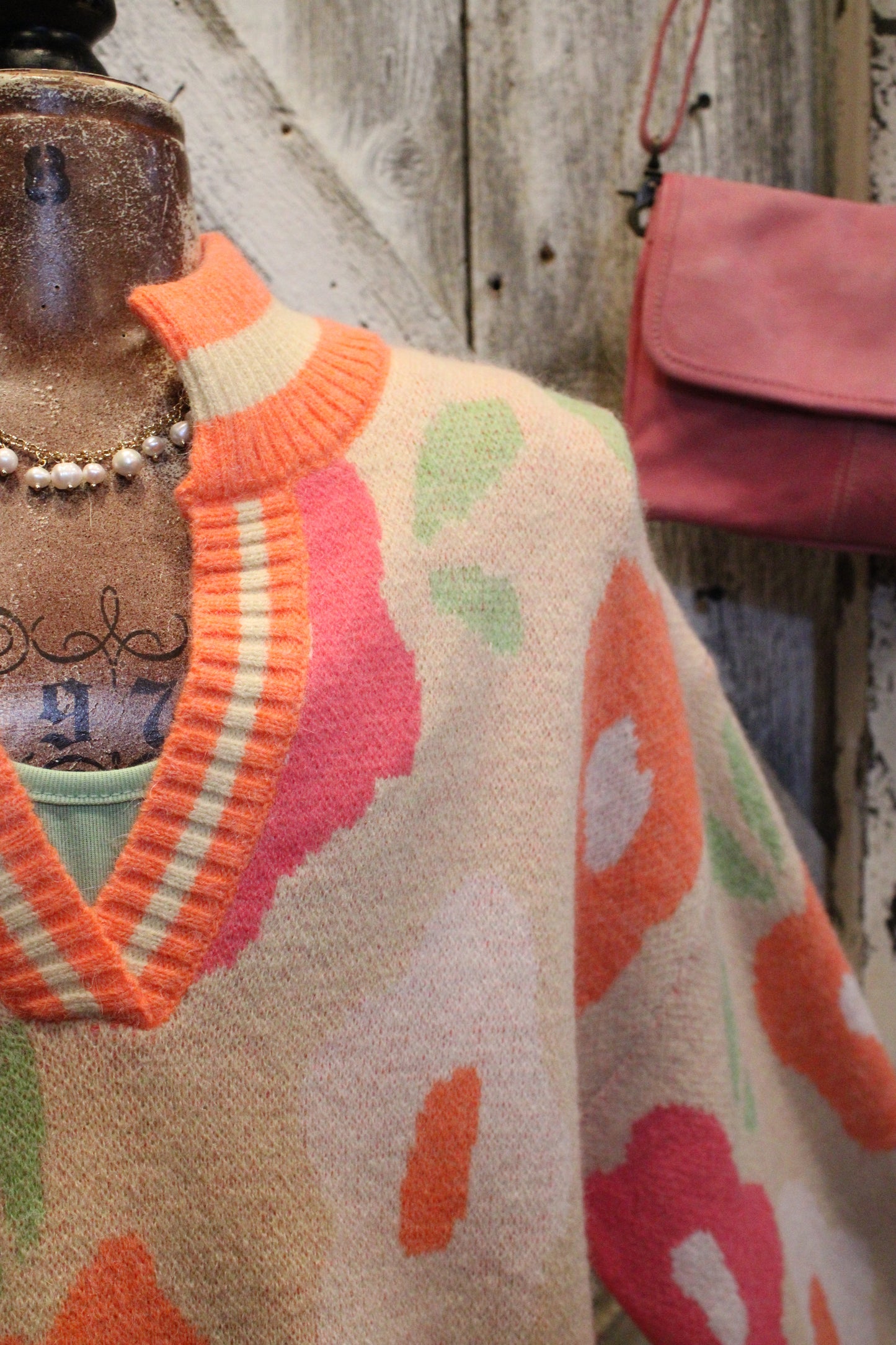 Groovy Garden Knit Sweater