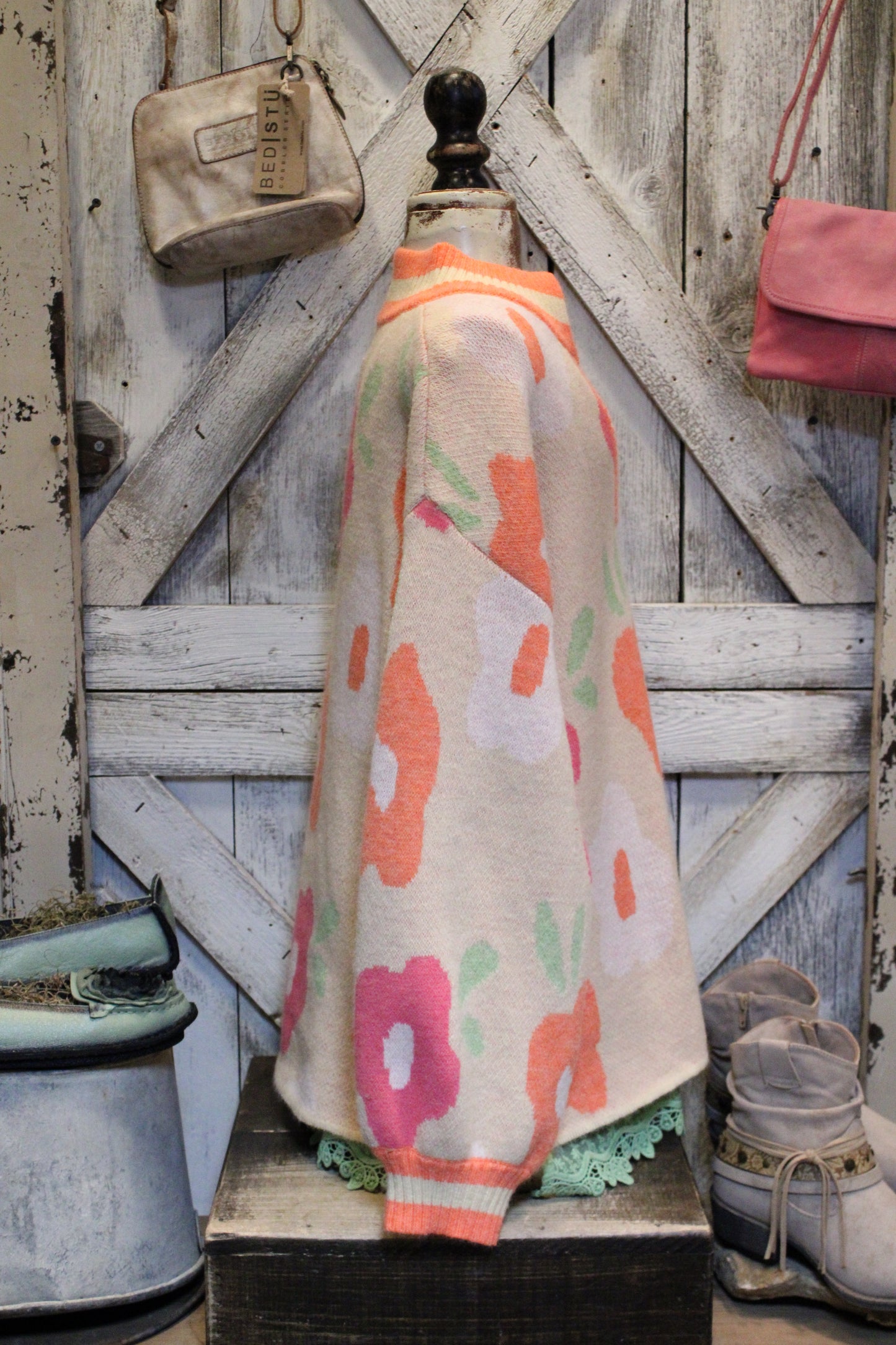 Groovy Garden Knit Sweater