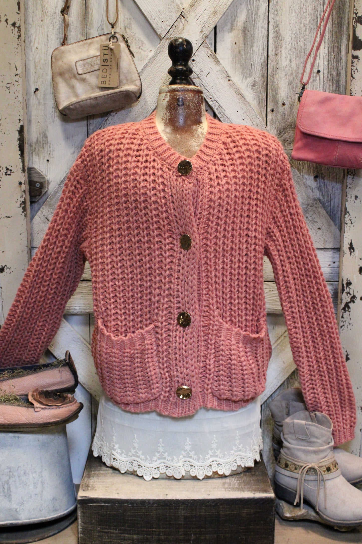 Peony Pearl Cardigan