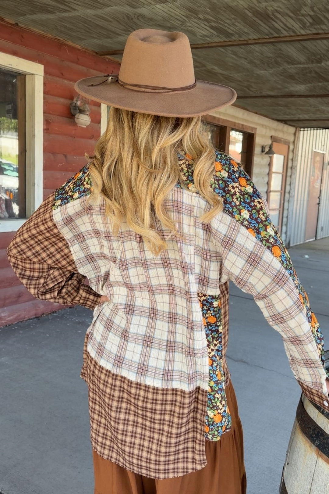 Autumn Garden High-Low Top