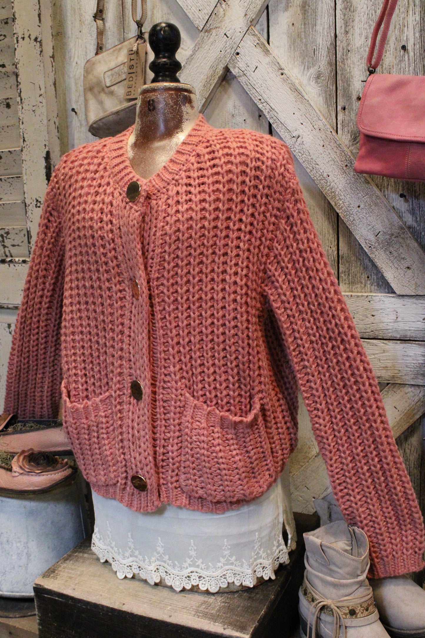 Peony Pearl Cardigan