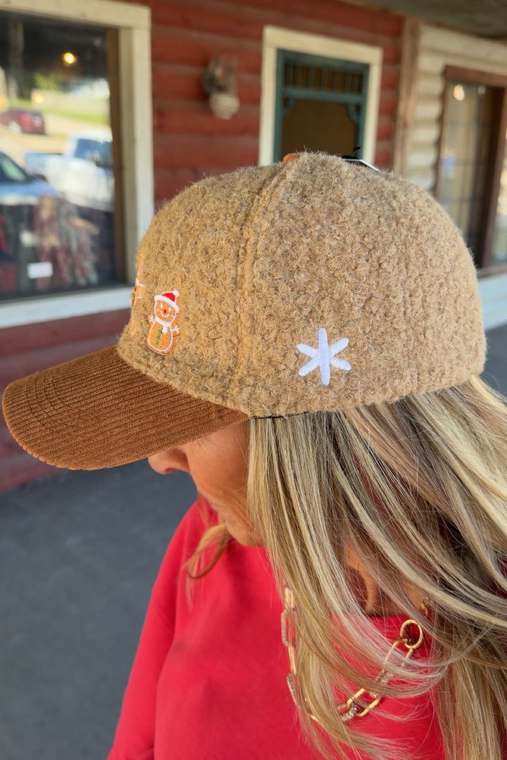 Gingerbread House Party Baseball Cap