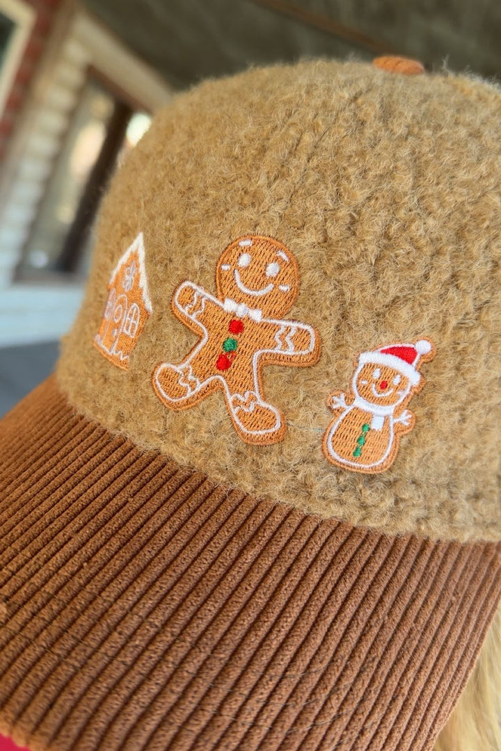 Gingerbread House Party Baseball Cap