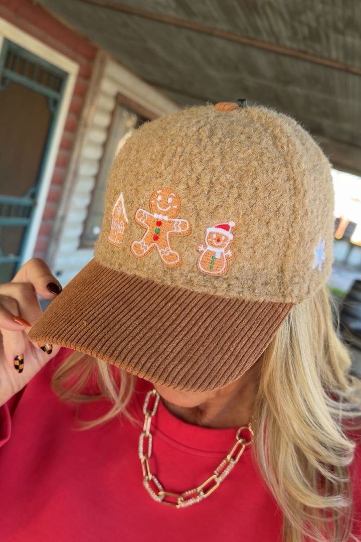 Gingerbread House Party Baseball Cap