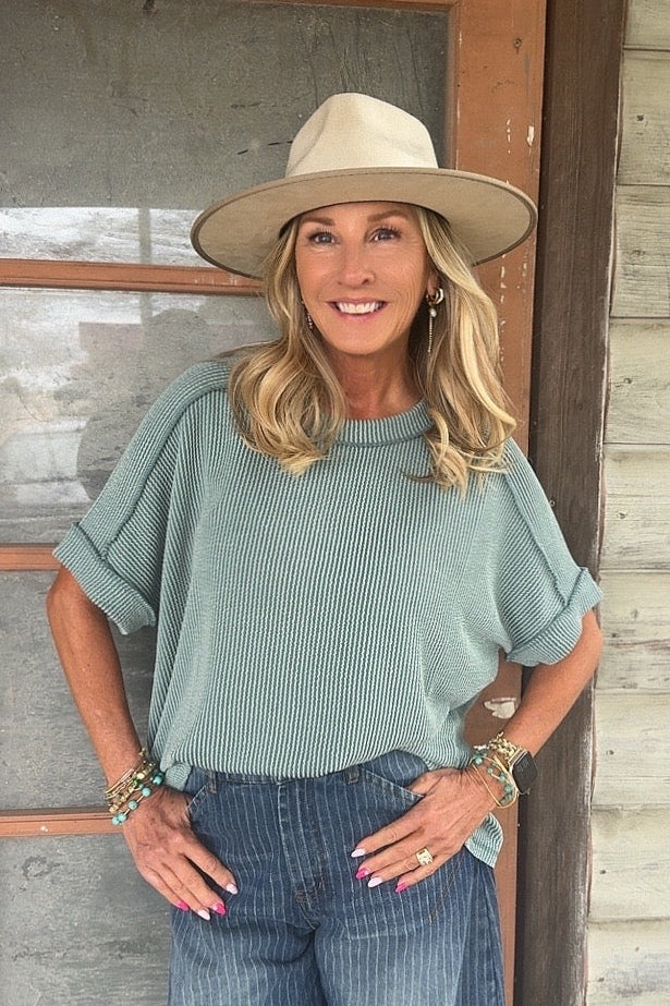 Easy Knit Jade Top
