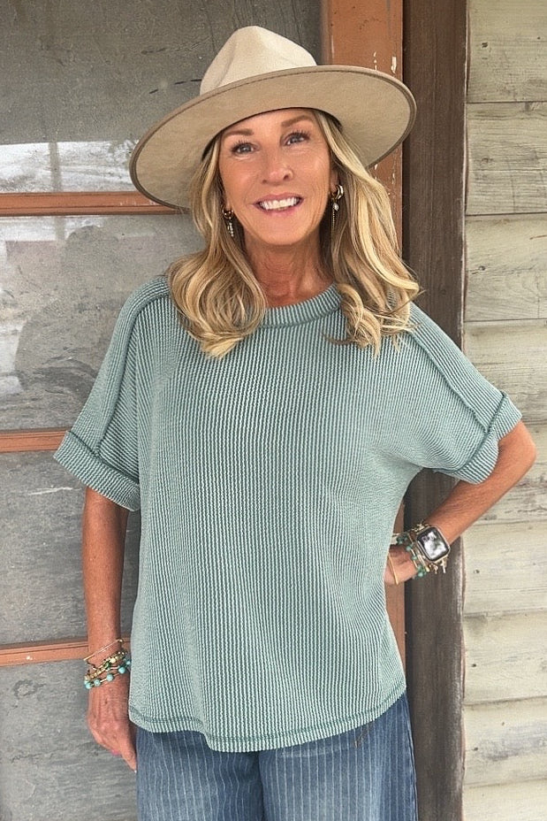 Easy Knit Jade Top