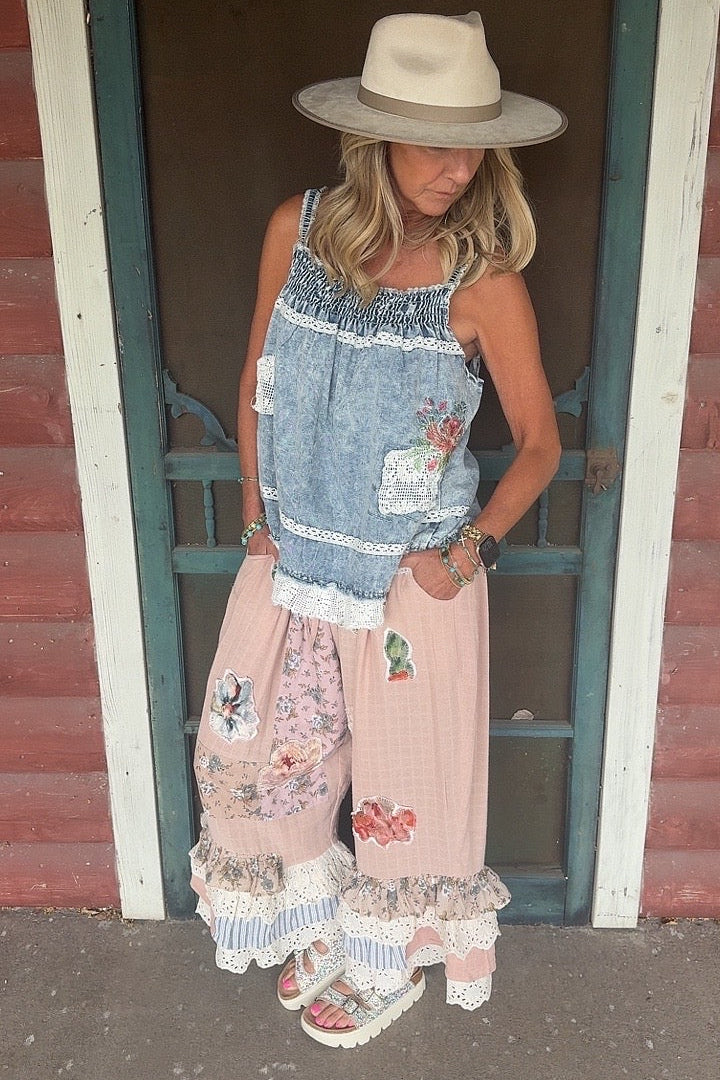 Rustic Romance Cotton Pants