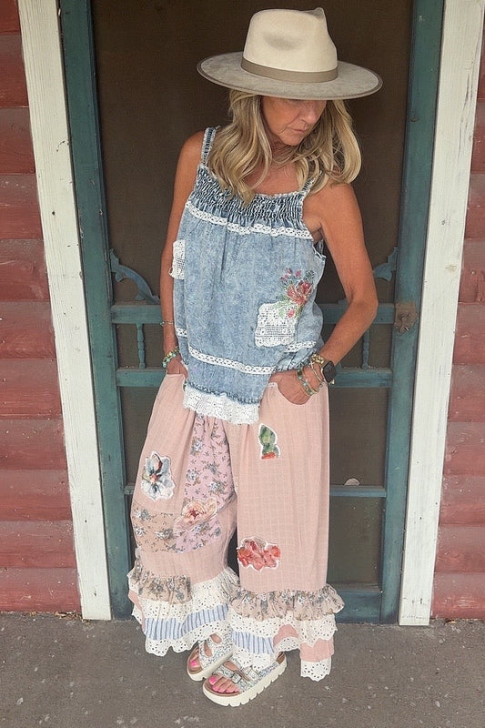 Rustic Romance Cotton Pants