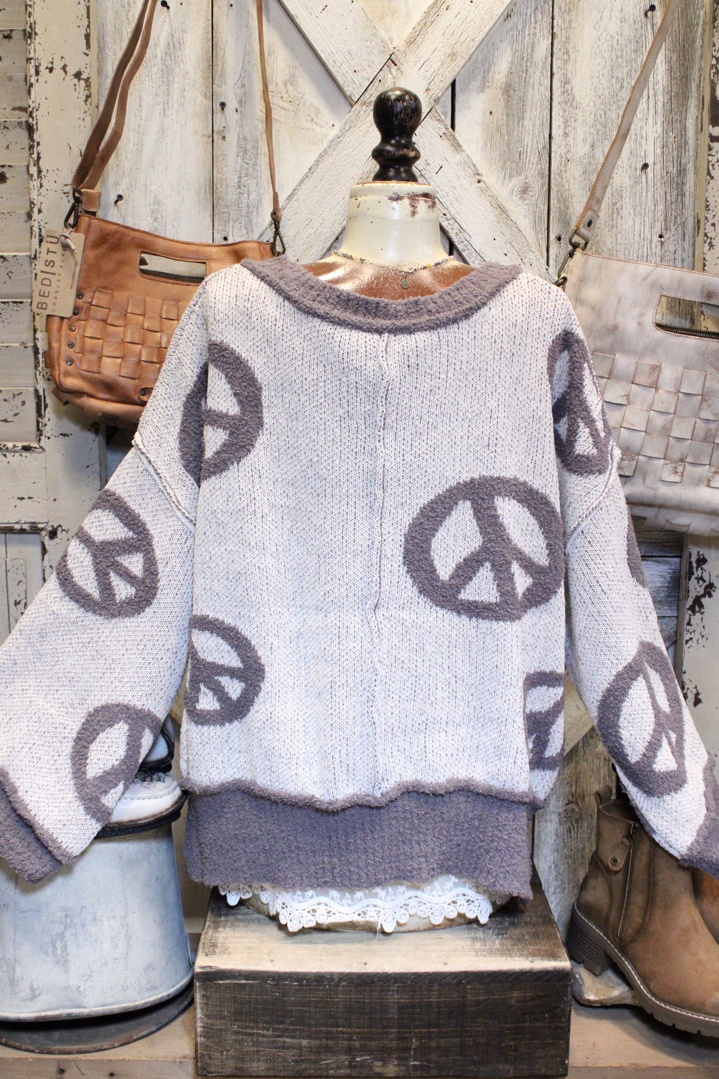Peace & Cozy Sweater