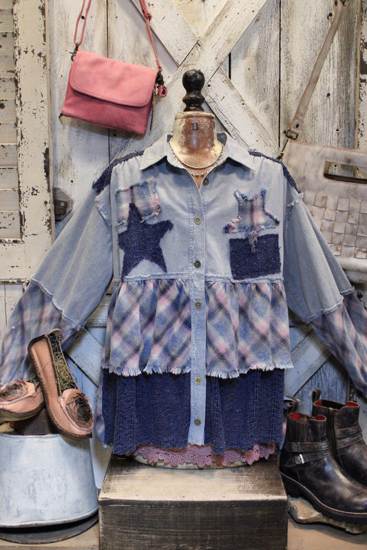 Starstruck Denim Top