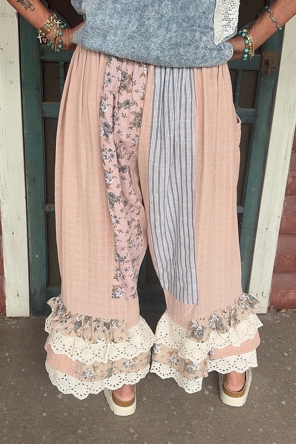 Rustic Romance Cotton Pants