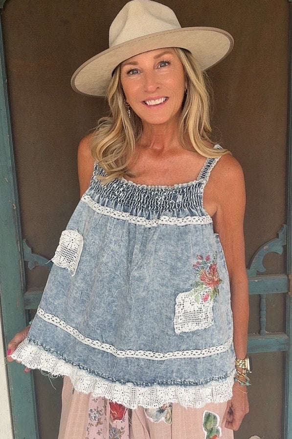 Misty Meadow Cotton Tank