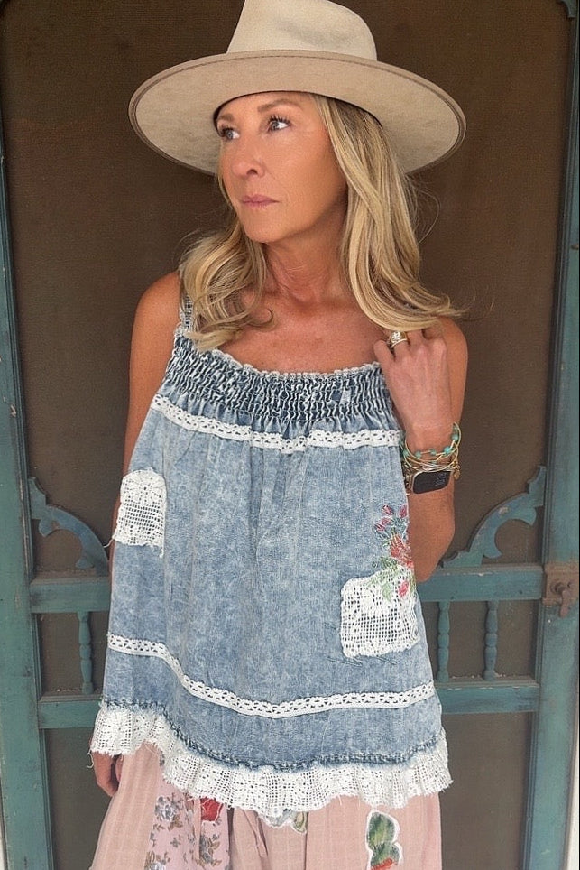 Misty Meadow Cotton Tank