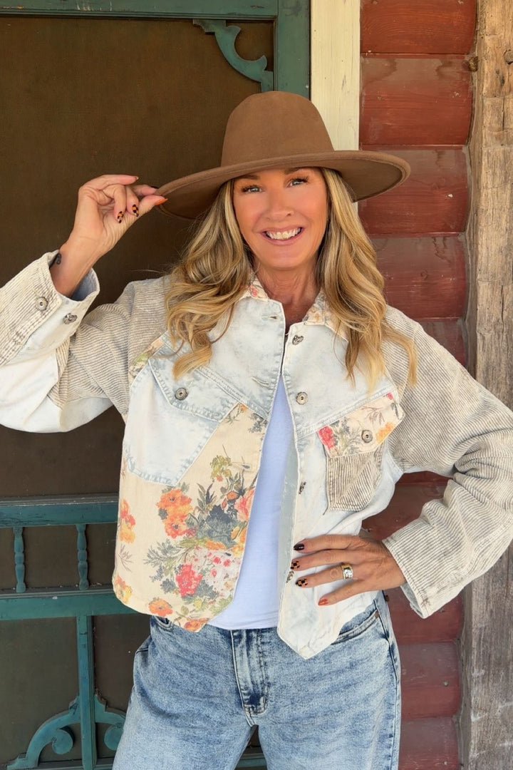 Dusty Petal Peach Jacket