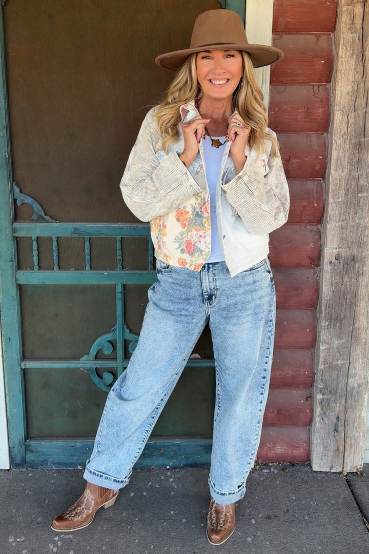 Dusty Petal Peach Jacket