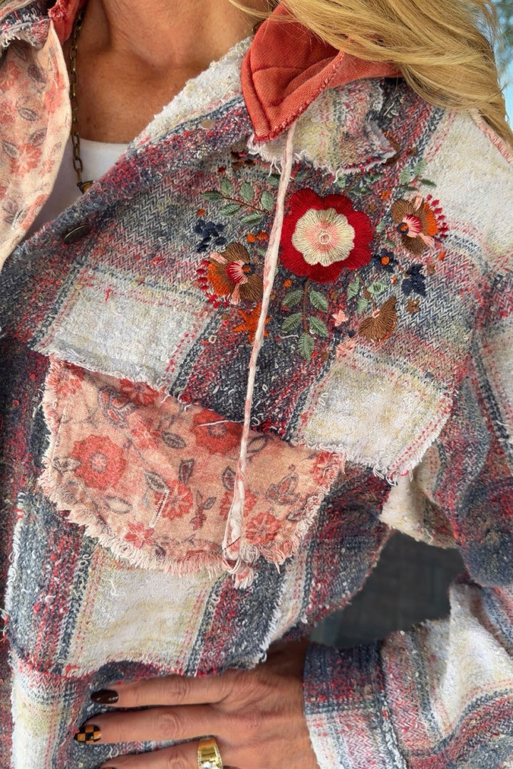 Woodland Flannel Hooded Jacket