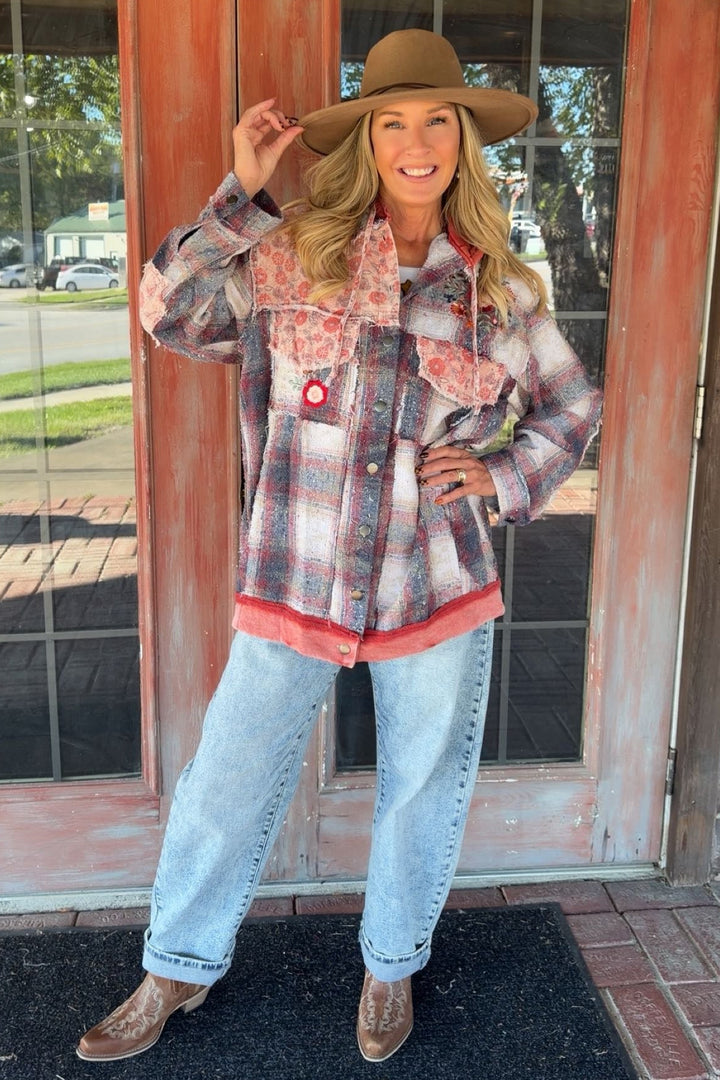 Woodland Flannel Hooded Jacket