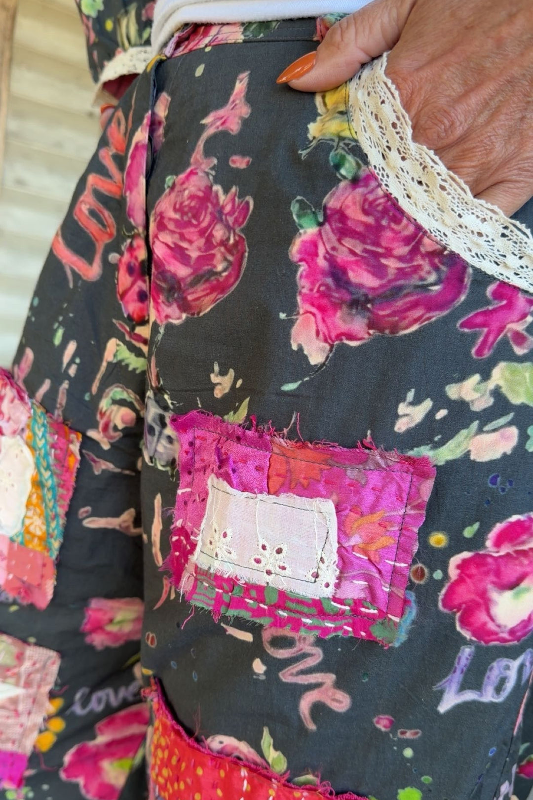 Love Blossom Cotton Pants