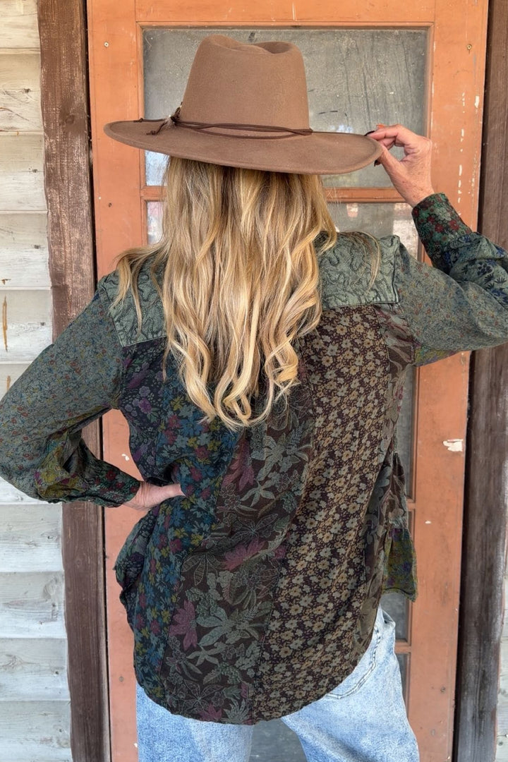 Patchwork Soul Basil Blouse