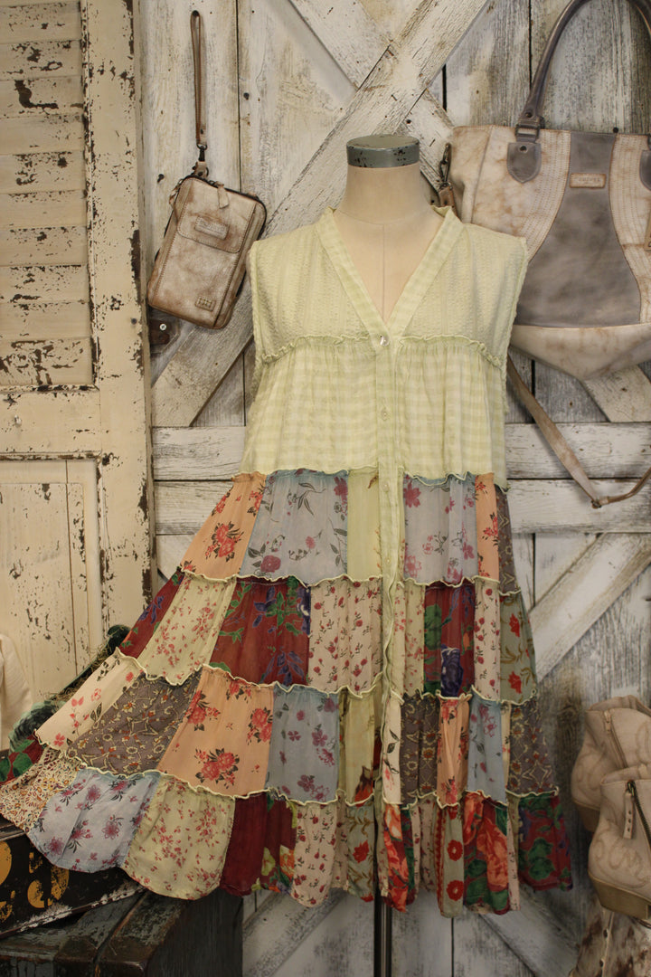 Willow Bloom Moss Dress