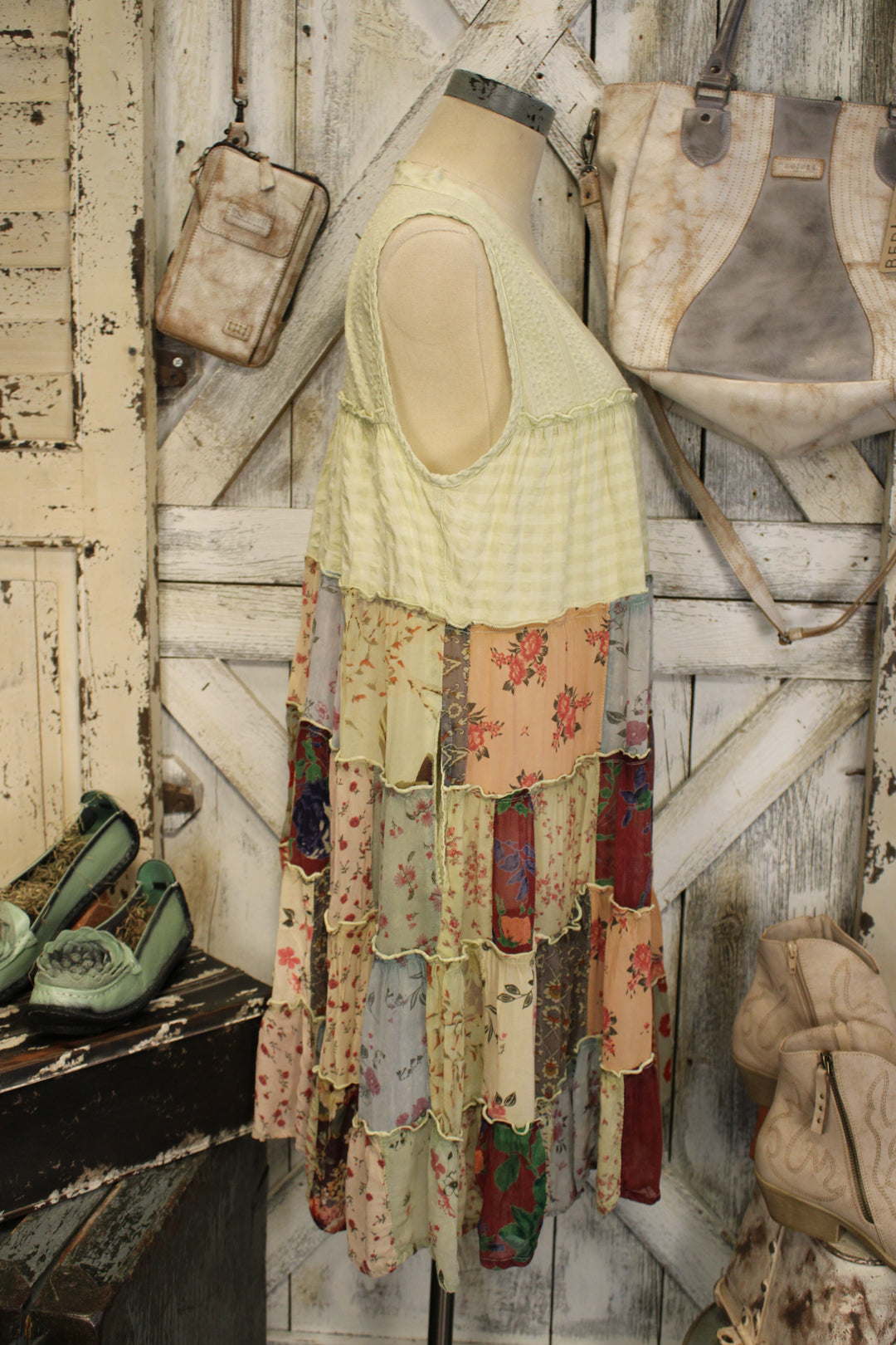 Willow Bloom Moss Dress