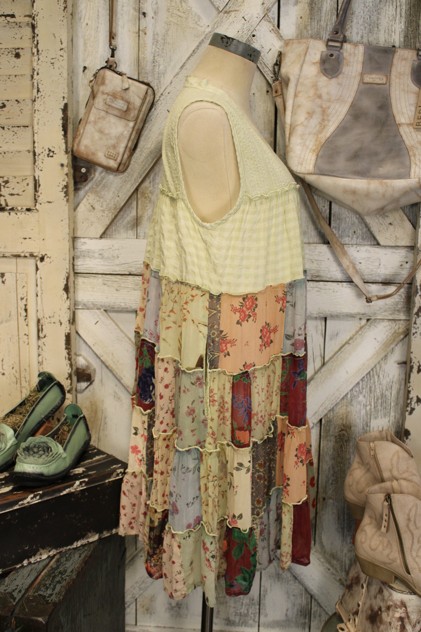 Willow Bloom Moss Dress