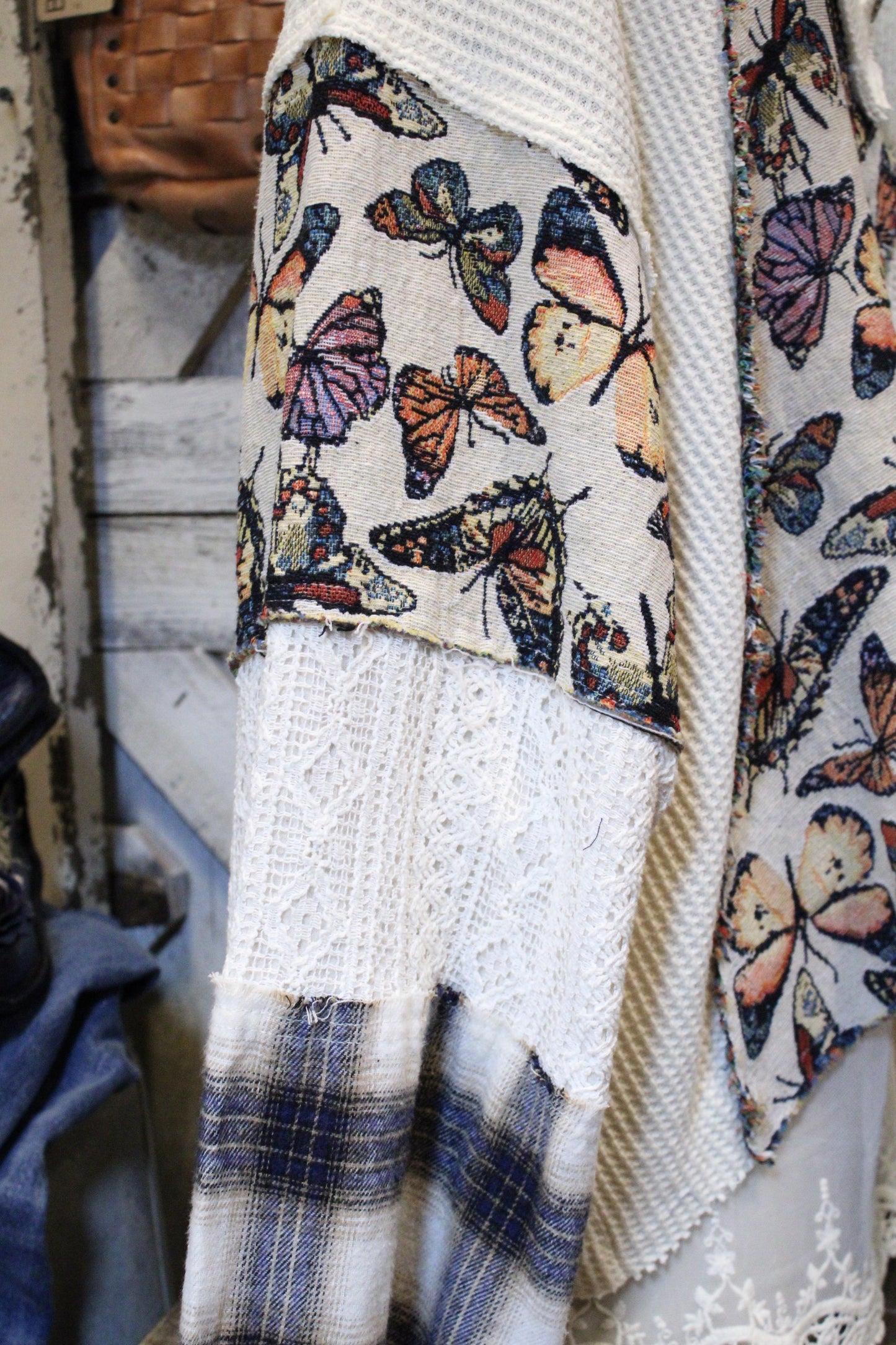 Patchwork Wings Sweater
